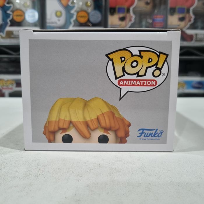 HOT SALE FUNKO POP ANIMATION - DEMON SLAYER - ZENITSU AGATSUMA 1398 TERMURAH