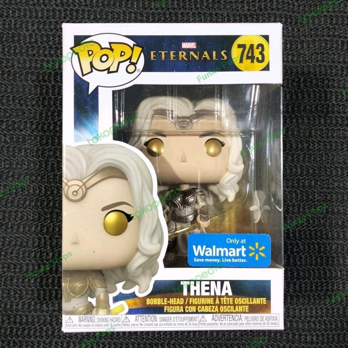 HOT SALE FUNKO POP MARVELS ETERNALS : THENA WITH TWO SWORDS TERMURAH