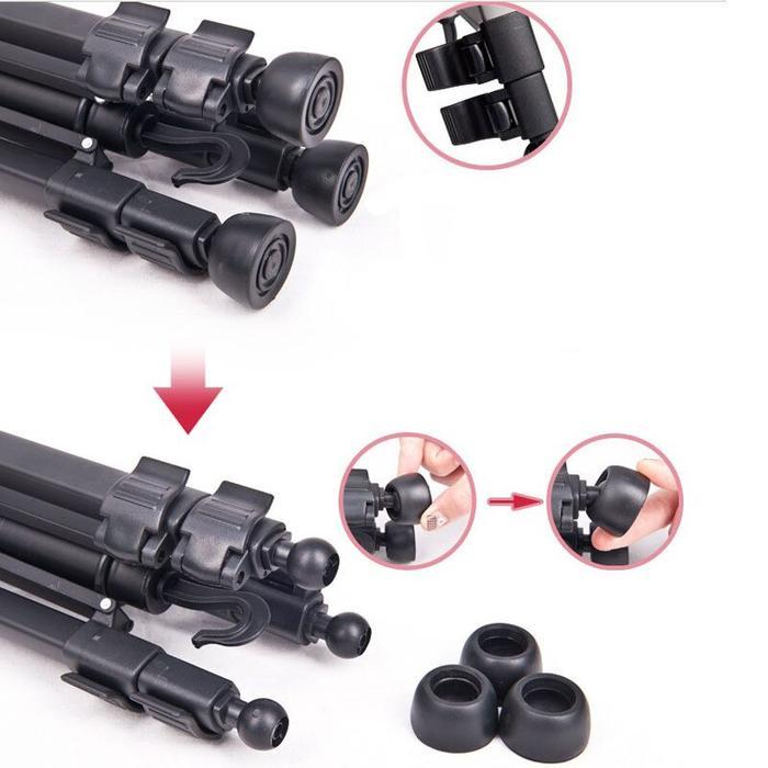 Premium Tripod Weifeng Wt3560 Wt 3560 Camera Video Bukan Takara Attanta Excell Original
