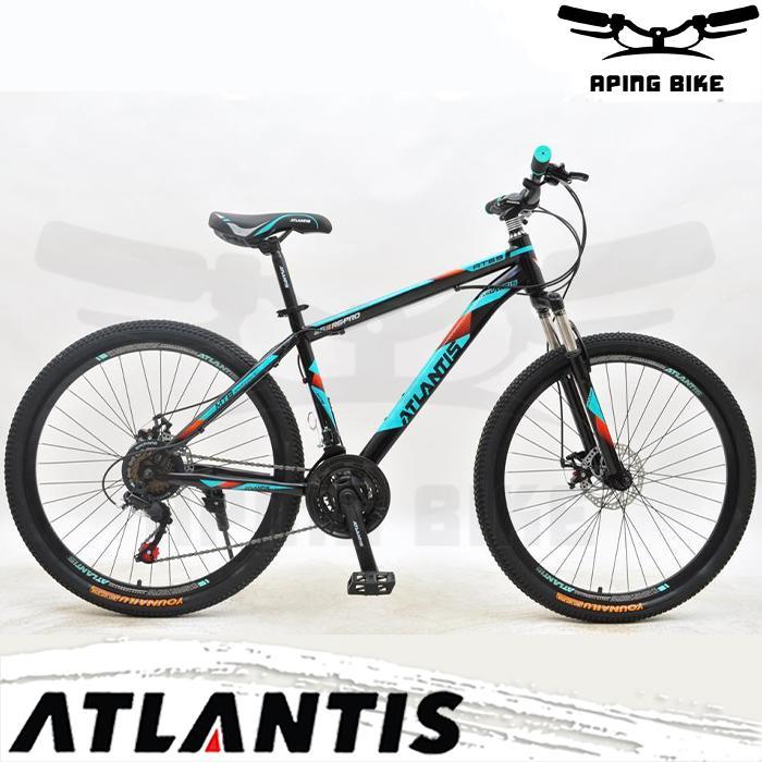 Sepeda Atlantis 730T 24 Sepeda MTB Atlantis Sepeda Gunung (75% Rakit)