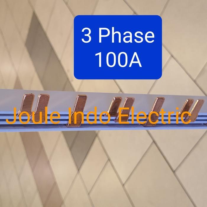 TERMURAH BUSBAR SISIR REL MCB 3 PHASE 100 AMPERE
