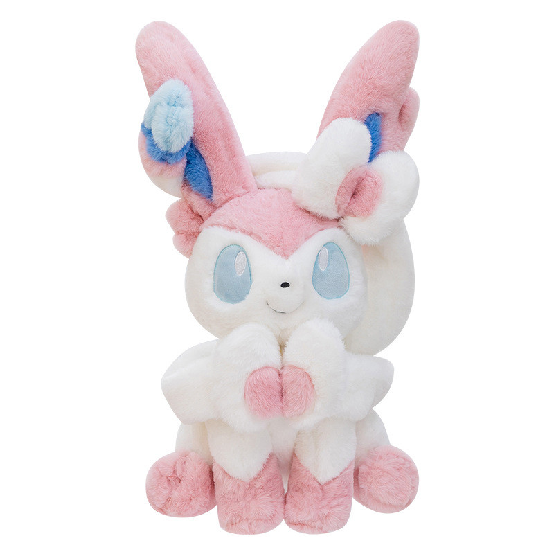40-80cm Sylveon Glaceon Pokemon Plush Toys Stuffed Doll Cartoon Pokmon Plushie Anime Eevee Pillow