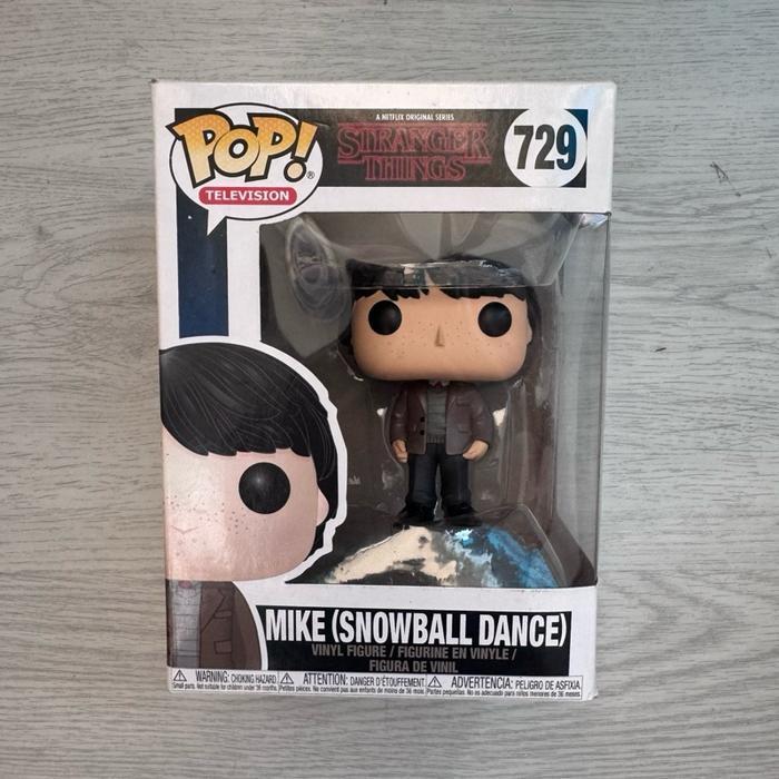 FUNKO POP TELEVISION NETFLIX STRANGER THINGS - MIKE (SNOWBALL DANCE) #729
