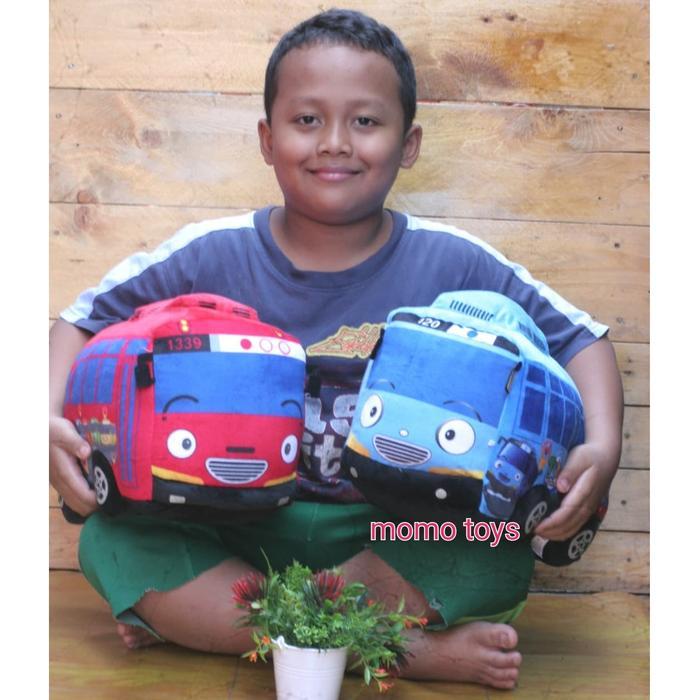 Boneka Bantal Tayo Litle Bus Besar Soft Yelvo Terbaru 