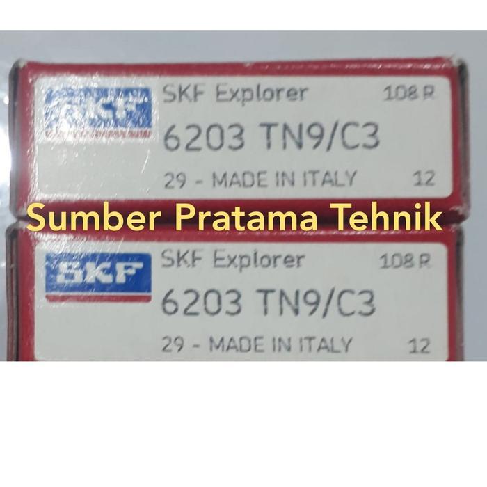 Ball Bearing 6203 Tn9/C3 Skf #Gratisongkir