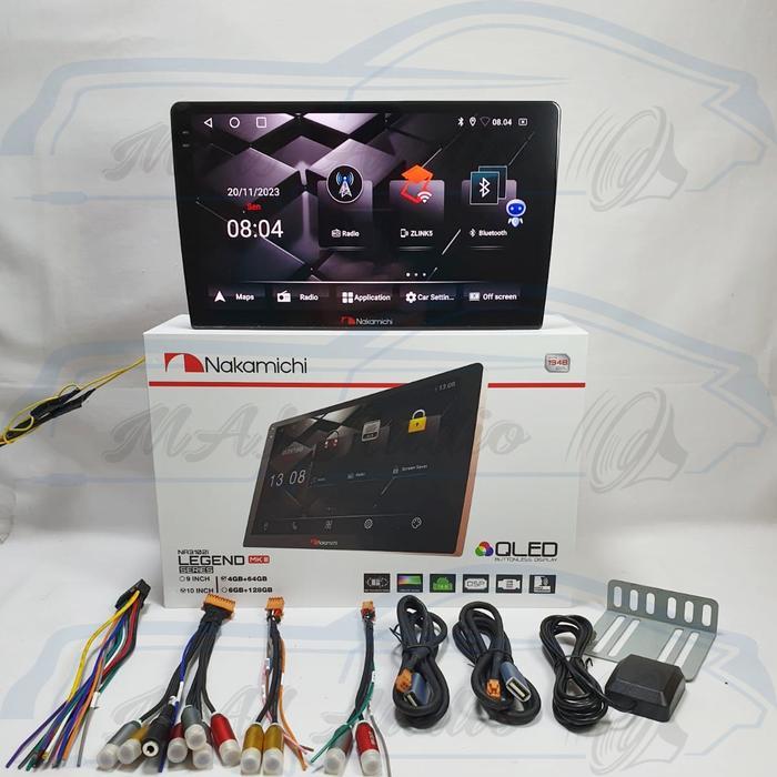 Head Unit Android Nakamichi OEM Honda CRV Turbo 2017 Up soket PNP