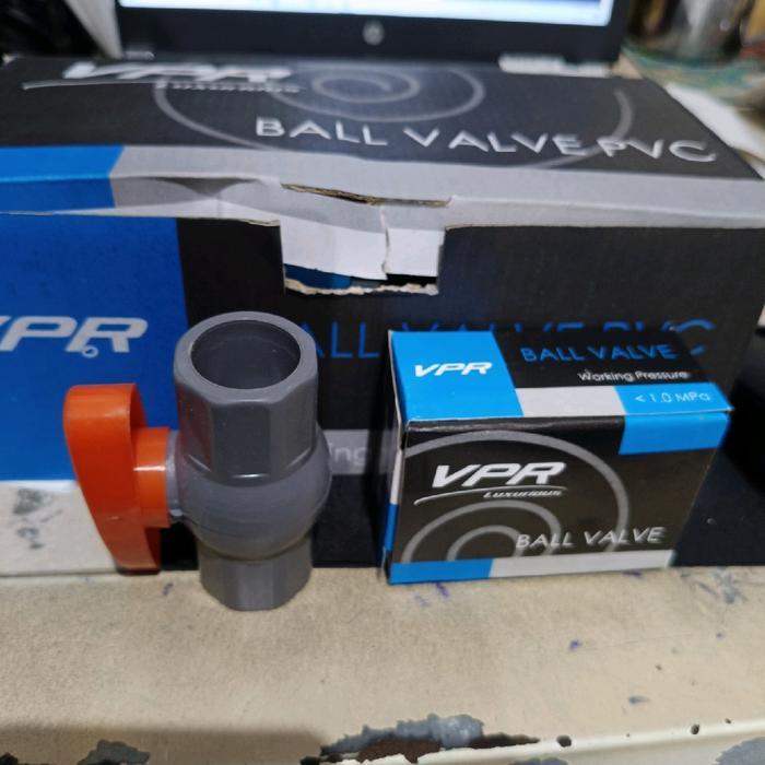 NEW ballvalve pvc VPR 1/2 inchi stop kran 1/2 in polos