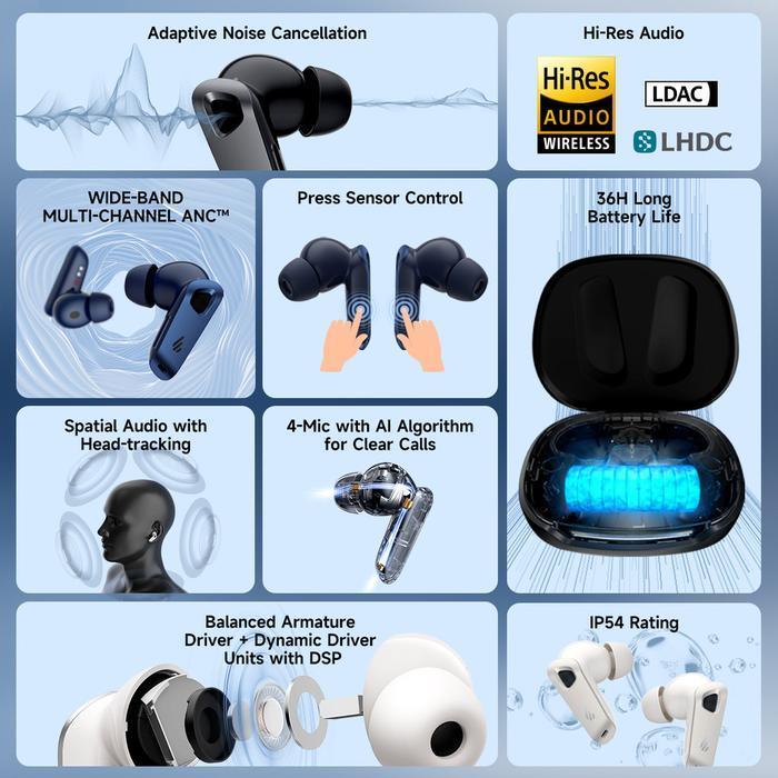 EDIFIER NeoBuds Pro 3 True Wireless Noise Cancelling Earbuds