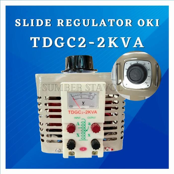 Slide Regulator Oki 2Kva