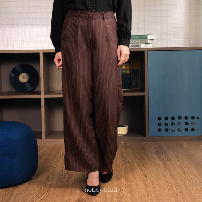 Nobby Jelita Kulot Celana Panjang Terbaru Wanita Bahan Polly Woll Diskon