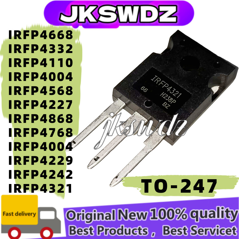 5PCS 100% New IRFP4868 IRFP4768 IRFP4227 IRFP4110 IRFP4568 IRFP4668 IRFP4332 IRFP4229 IRFP4321