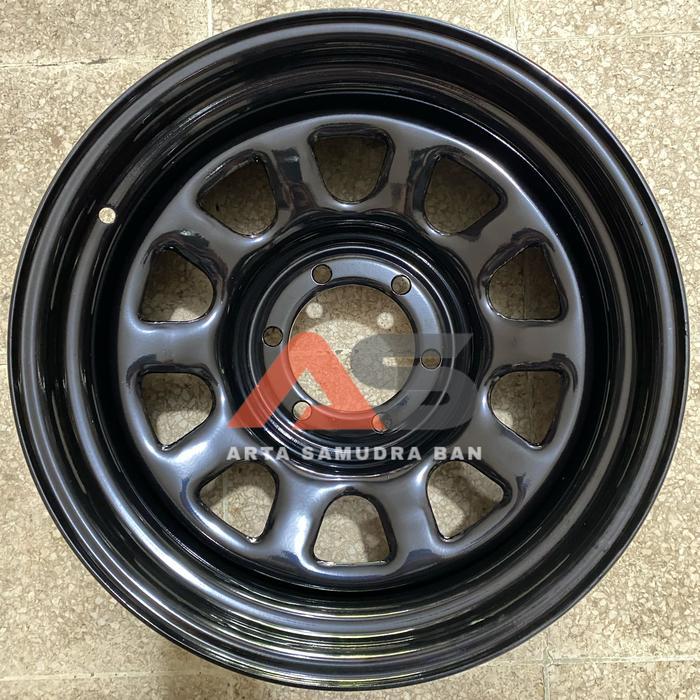 TERLARIS VELG DAYTONA BESI STEEL R 17 R17 PCD 6X139 6-139 FORTUNER HILUX PAJERO LAND CRUISER