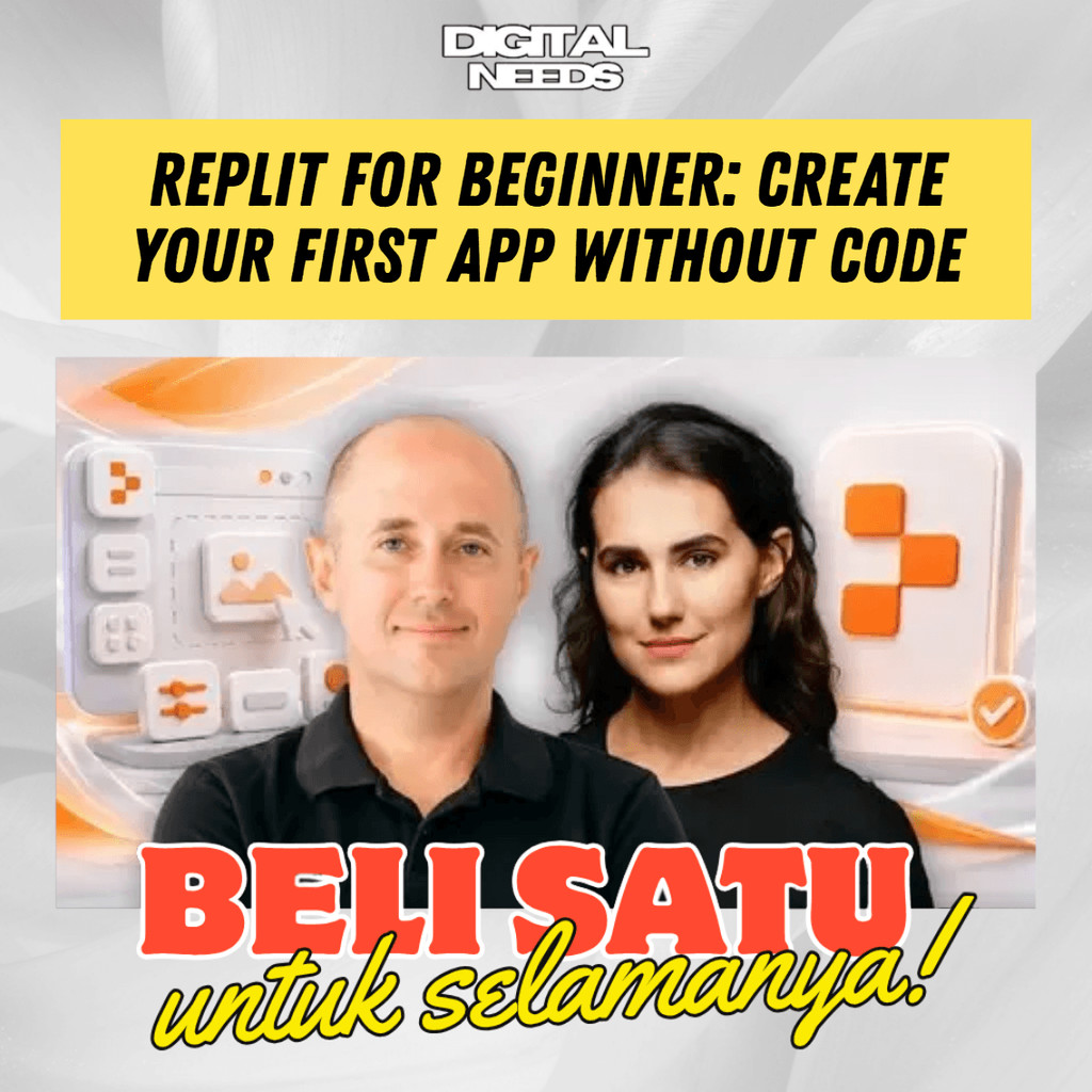 [e-course] Belajar Replit for Beginner Create Your First App Without Code 2026