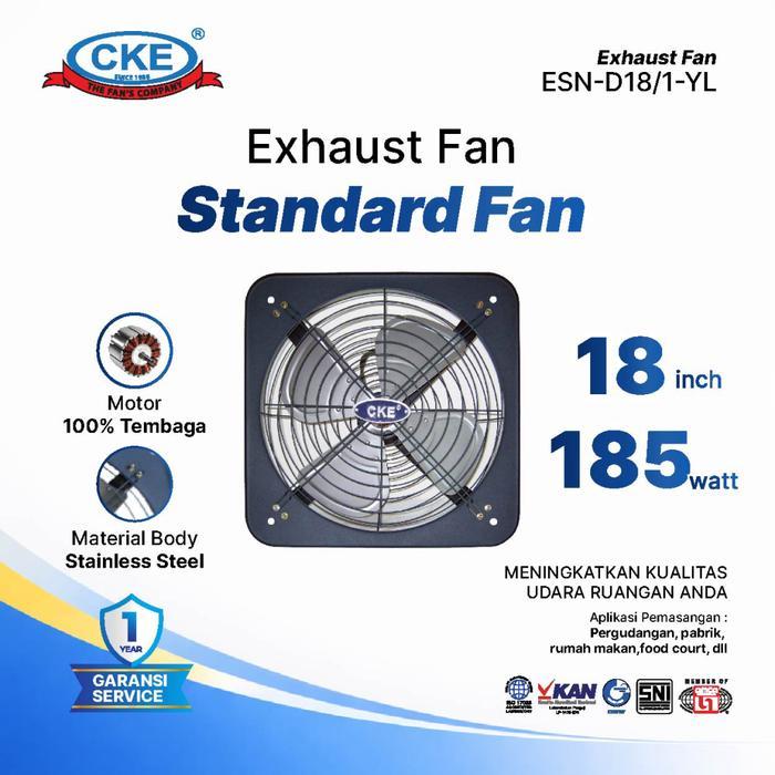 CKE Exhaust Fan 18 Inch 220 Volt Standard DBN Exhaust Rumah Toilet Restoran