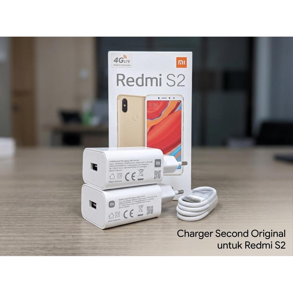 Adaptor Charger Xiaomi MDY-09-EW Bekas Original 5V 2A Redmi S2 Cas HP
