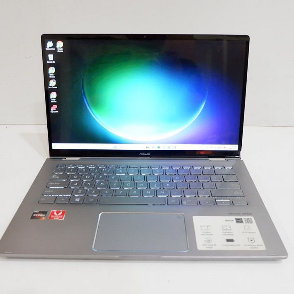 Laptop ASUS ZENBOOK 14 FLIP Touchscreen UX462DA RYZEN 7-3700 RAM 8GB SSD 512GB VGA RX VEGA 10 FHD Ke