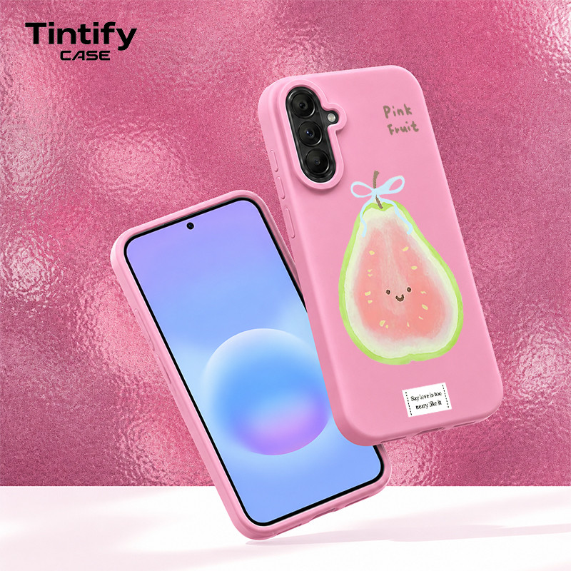 Cute Pink Guava Fruit Case Iphone 17 Pro Max 11 12 Pro 16 Plus 14 13 16 Pro Max 15 Tahan Gores Lucu 
