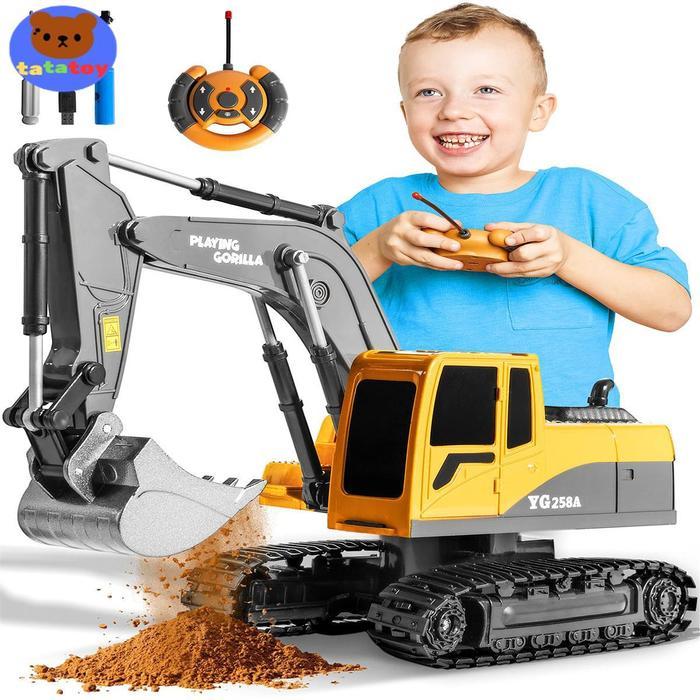 tatatoy Excavator Remote Control Mainan Excavator Remote Control Excavator Mainan Excavator Berat