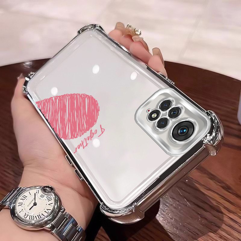 Casing Hp Untuk Xiaomi Redmi Note 11 Redmi Note 11s Case Cocok untuk couple Kasing silikon Cesing Si