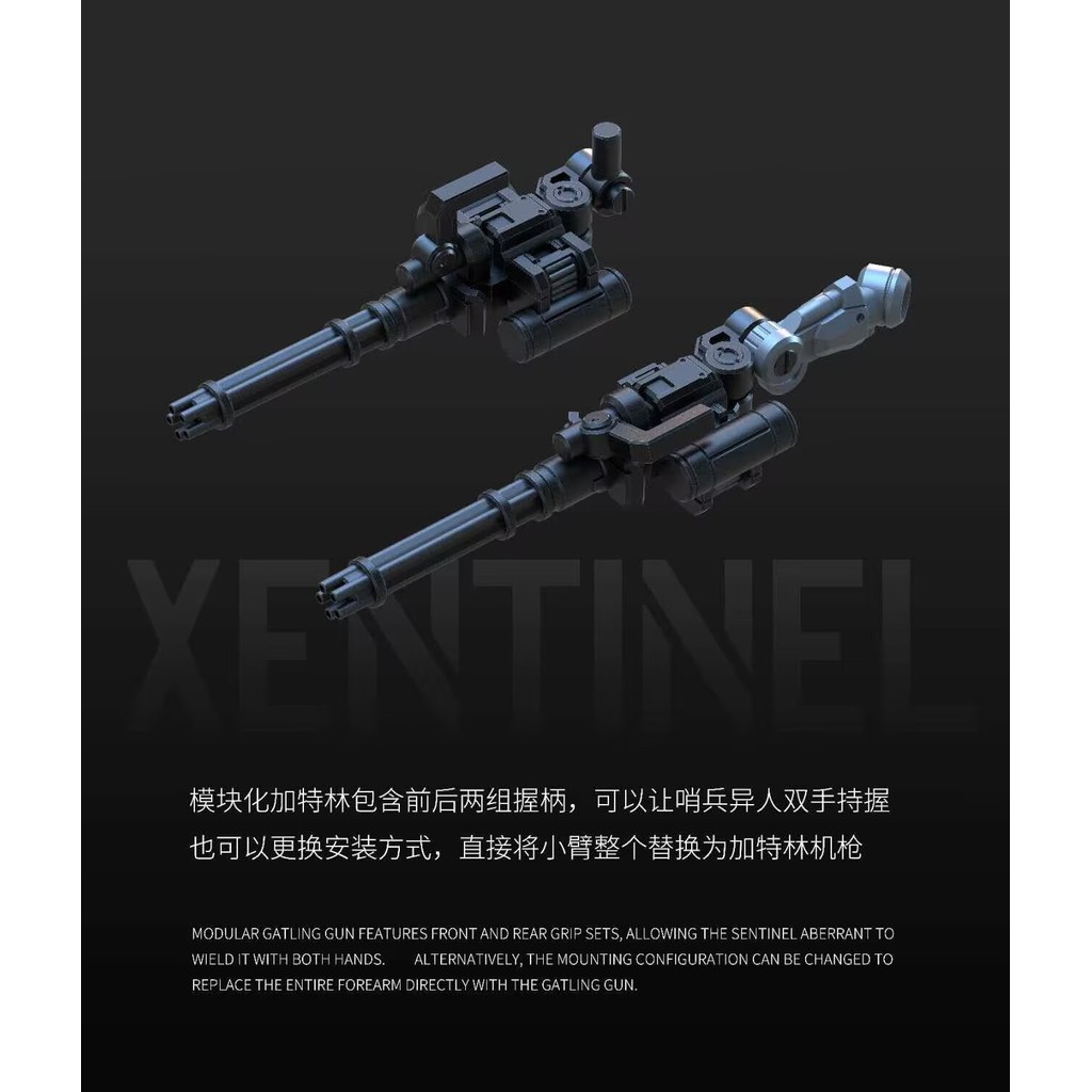  SHEIK MAINLAND 3MIN PROJECT A 3.75inch Xenosentinel Super Movable Humanoid Body Attack