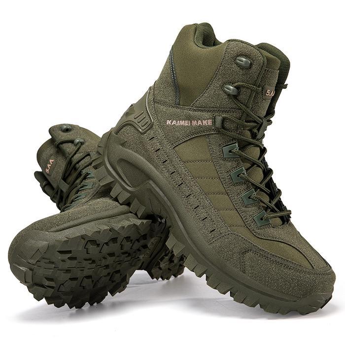 Avtech Outdoor - Sepatu Musim Dingin Baru Sepatu Bot Pria Sepatu Bot Kulit Sepatu Pasukan Khusus