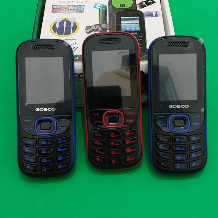 Diskon (Cuci Gudang ) Hp Tombol Gosco Ruby Feature Phone Original
