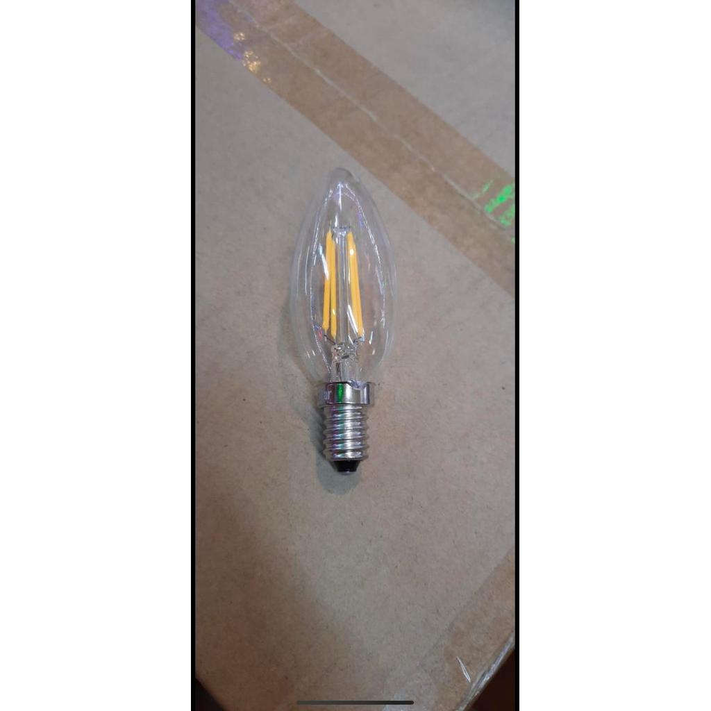 SALE Lampu Led filamen e14. Lampu candle e14 4watt