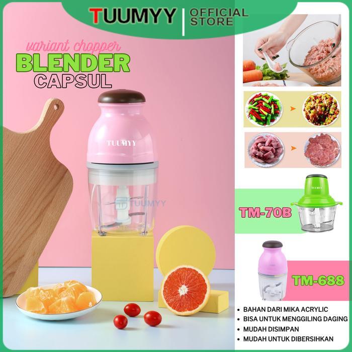NEW [COD] Blender Portable Mini Kapsul Chopper Cutter Quatre TUUMYY TM-688 / TM-70B ORIGINAL