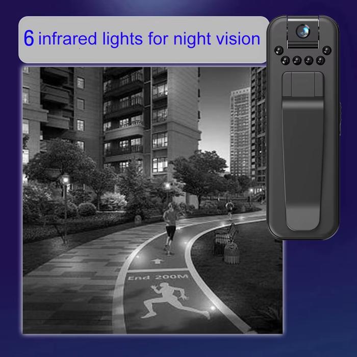 READY Mini Kamera Mata 1080P 180 Kamera Penglihatan Malam Nirkabel Mini Camcorder Dash Cam Kamera