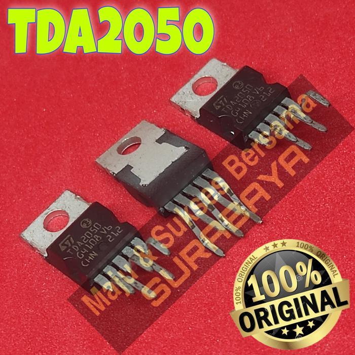 Fremontshop - Tda2050 Tda 2050 Ic Audio Power Amplifier Asli Original St Terbaru 
