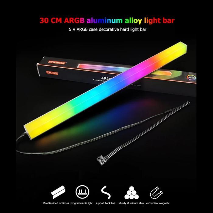 Magnetic Led Strip RGB 3pin Argb Casing Case PC komputer Addresable