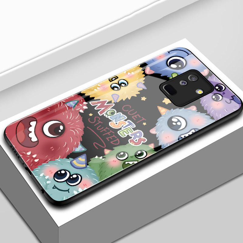 Casing Hp Untuk Samsung A6+ 2018 J8 2018 J6 Plus 2018 J6 Prime Case Casing pola bola bulu Kesing Kac