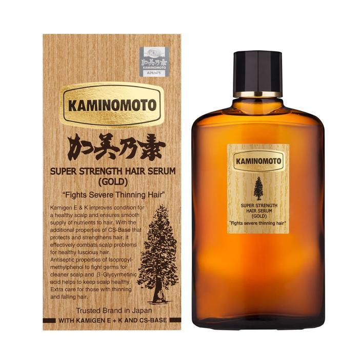 Kaminomoto Hair Growth Tonic Gold/ Hair Growth Serum Original Jepang-Bpom