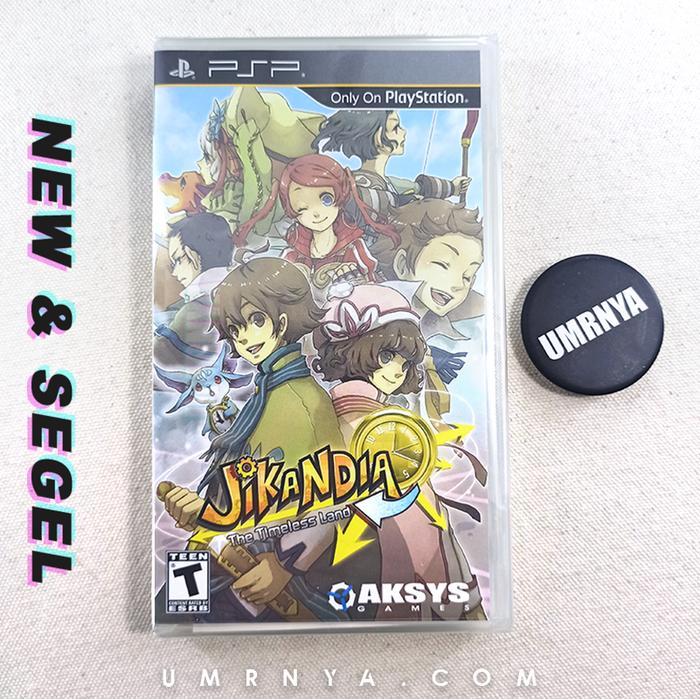 Kaset PSP UMD CD Game Kaset Jikandia The Timeless Land Games