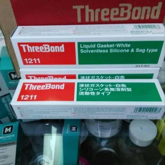 Threebond 1211 100Gram Threebond 1211 Liquid Gasket White 100Gr
