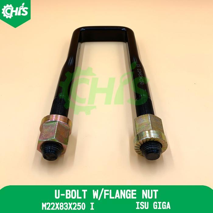 U-Bolt Behel Pengunci Per Depan Isuzu Giga