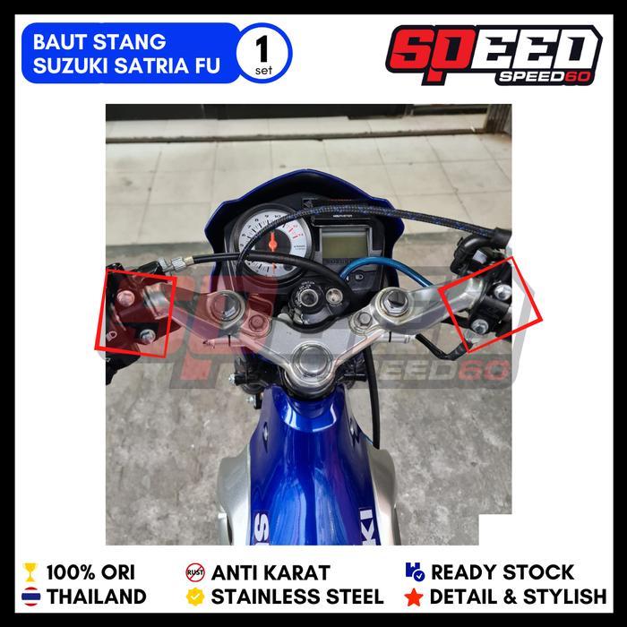 Jok Motor Nyaman Baut Dudukan Handle Satria Fu Probolt Stainless King Nut Thailand Jok Motor Nyaman