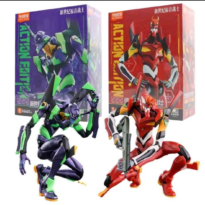 READY Blokees Orinal Building Block Evangelion 01 Evangelion 02 Model Kit Fure