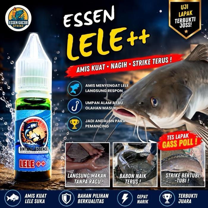 Jual Murah Essen Lele++ Essen Mancing Lele Harian, Galatama Essen Lele Babon Indukan, Rilisan