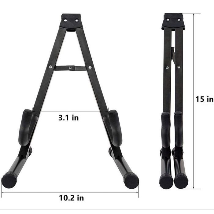 Promo Stand Gitar Duduk Akustik Elektrik Original