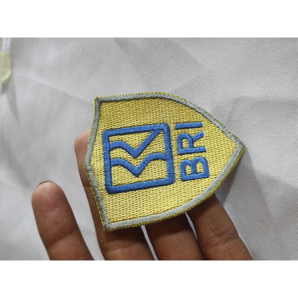 Bet Bordir Komputer BRI Satpam 7x6 cm Patch Logo BRI Satpam