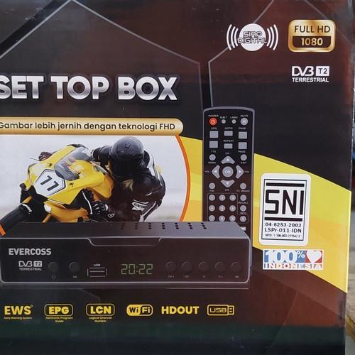Set Top Box Stb Evercoss Megabox Penerima Tv Digital