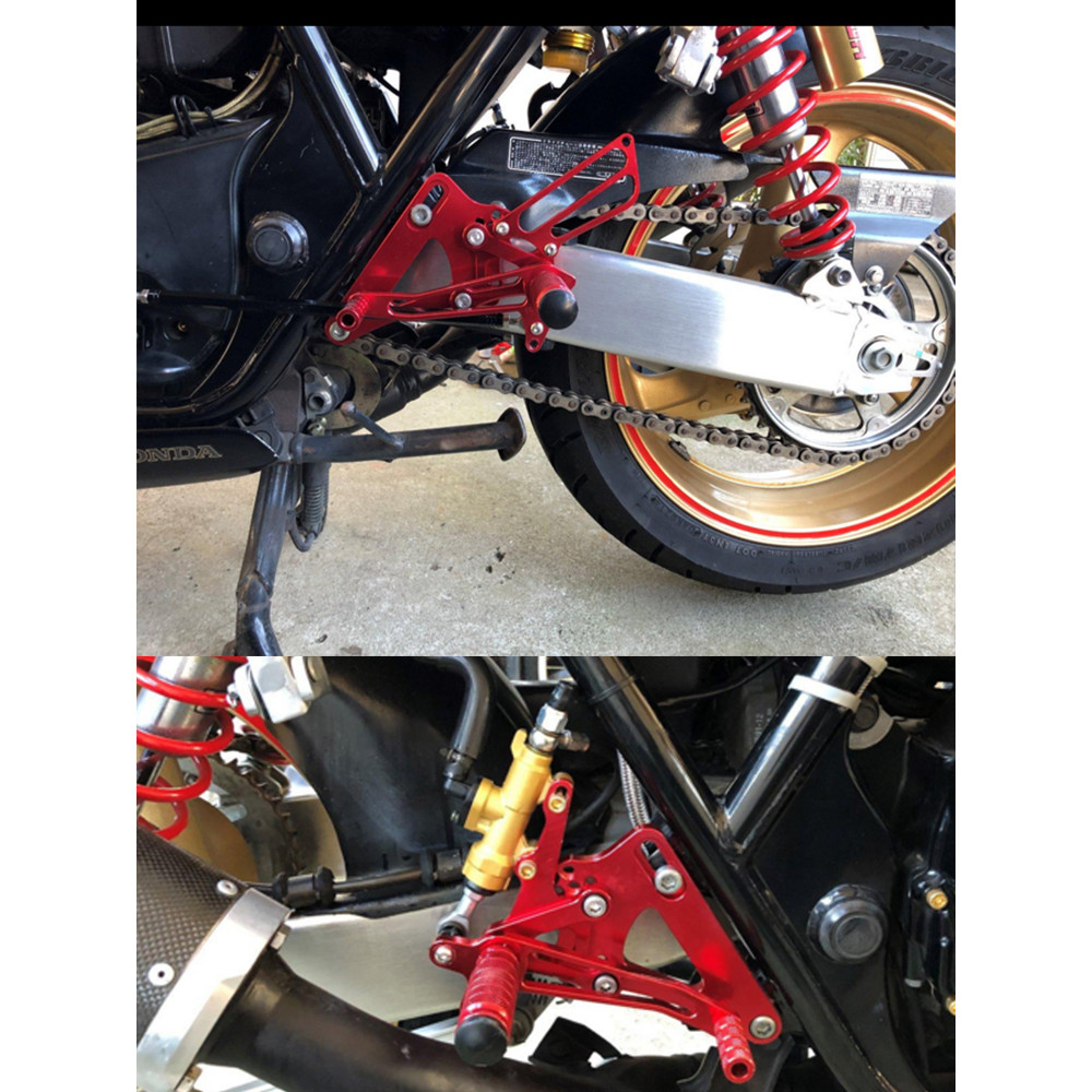 MOTORCYCLE REARSET REAR SET FOOT PEG PEDAL FOOTREST FOOTPEG FOR HONDA CB400SF CB400 CB 400 1990-1999