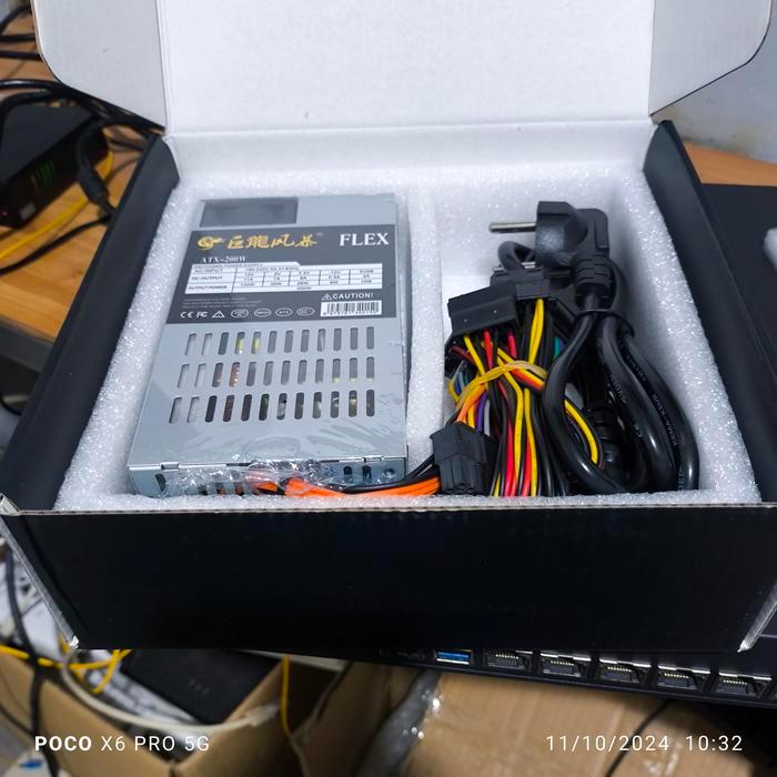Psu 200W 300W 400W 500W 80+ Atx Non Modular Power Supply 1U Flex Itx Computer