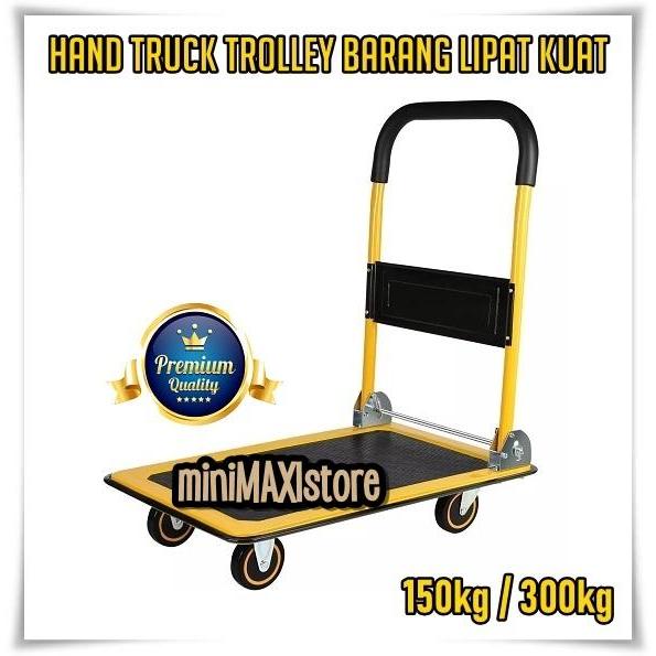 FADHANAKO Trolley Barang Lipat 150kg / Trolley Barang 300kg / Trolley Pameran Bazaar