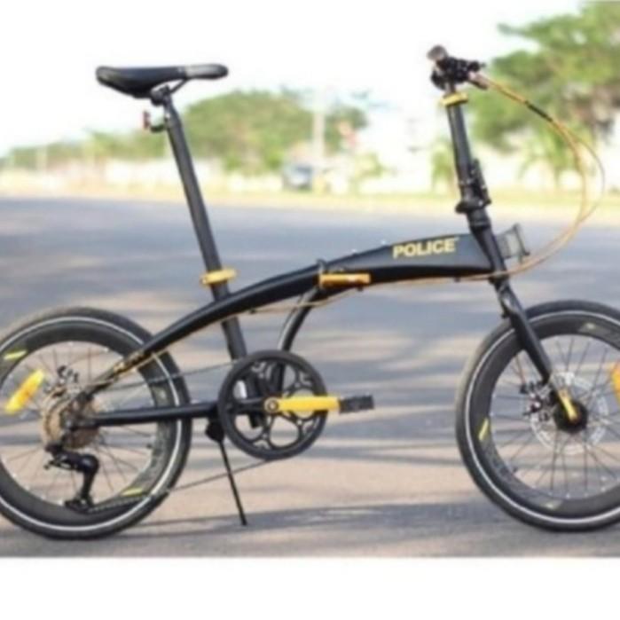 Lipat 20 Inc Police Milan 8Speed Sensah Edisi Rans - Hitam