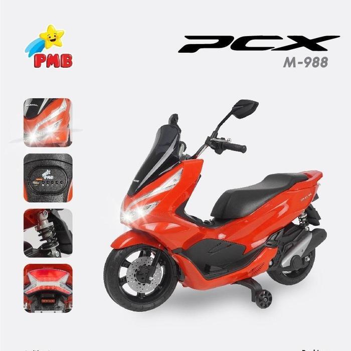Mainan Anak Motor Aki PCX M988 - PMB Toys | Motor aki anak | Motoran aki anak | Mainan aki anak | Mo