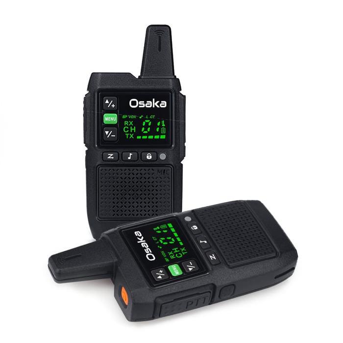 HT OSAKA TWO WAY RADIO A-2 PAKET ISI 2PCS Walkie Talkie osaka a1