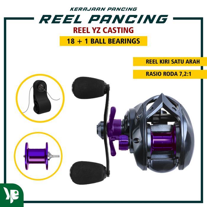 KERAJAAN PANCING Reel Pancing YZ Series Casting Premium Katrol Korekan Fishing Reel YZ