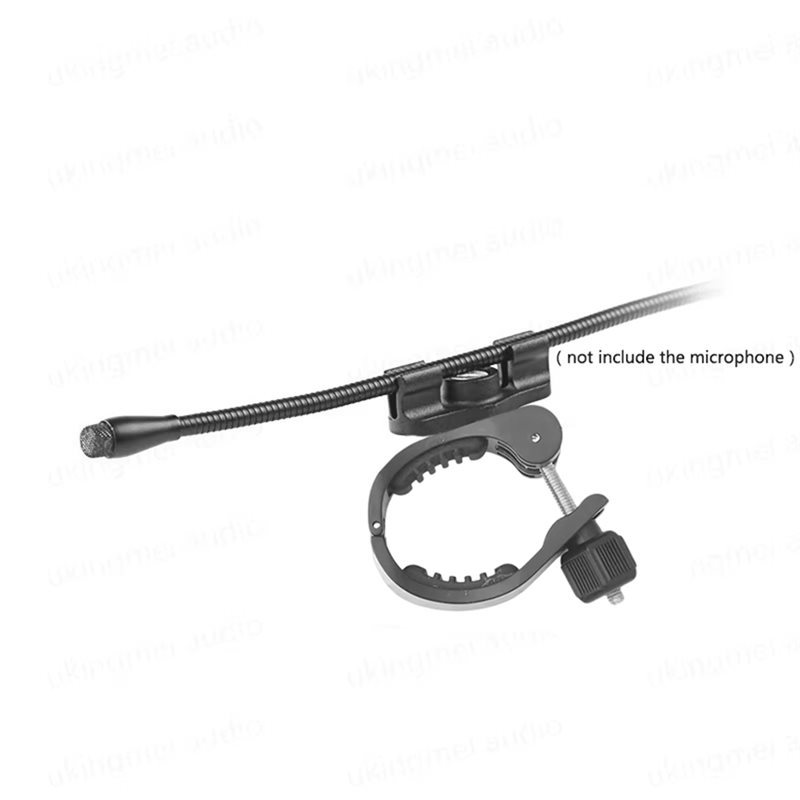 L22A-INSTRUMENT CONDENSER MICROPHONE UNIVERSAL STAND CLIP FOR CLARINET FLUTE FOR MICROPHONE